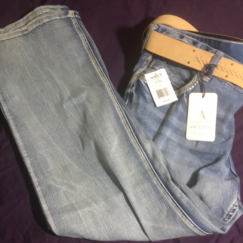 Amethyst bootcut jeans